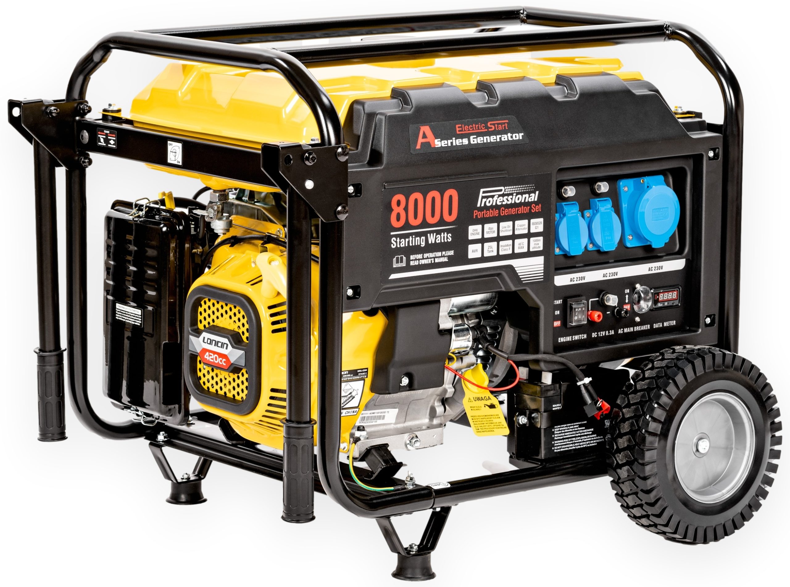 Agregat za struju Loncin LC8000D-AS Agregat za struju Loncin LC8000D-AS - Slika 1